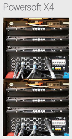 Powersoft X4 Amplifier